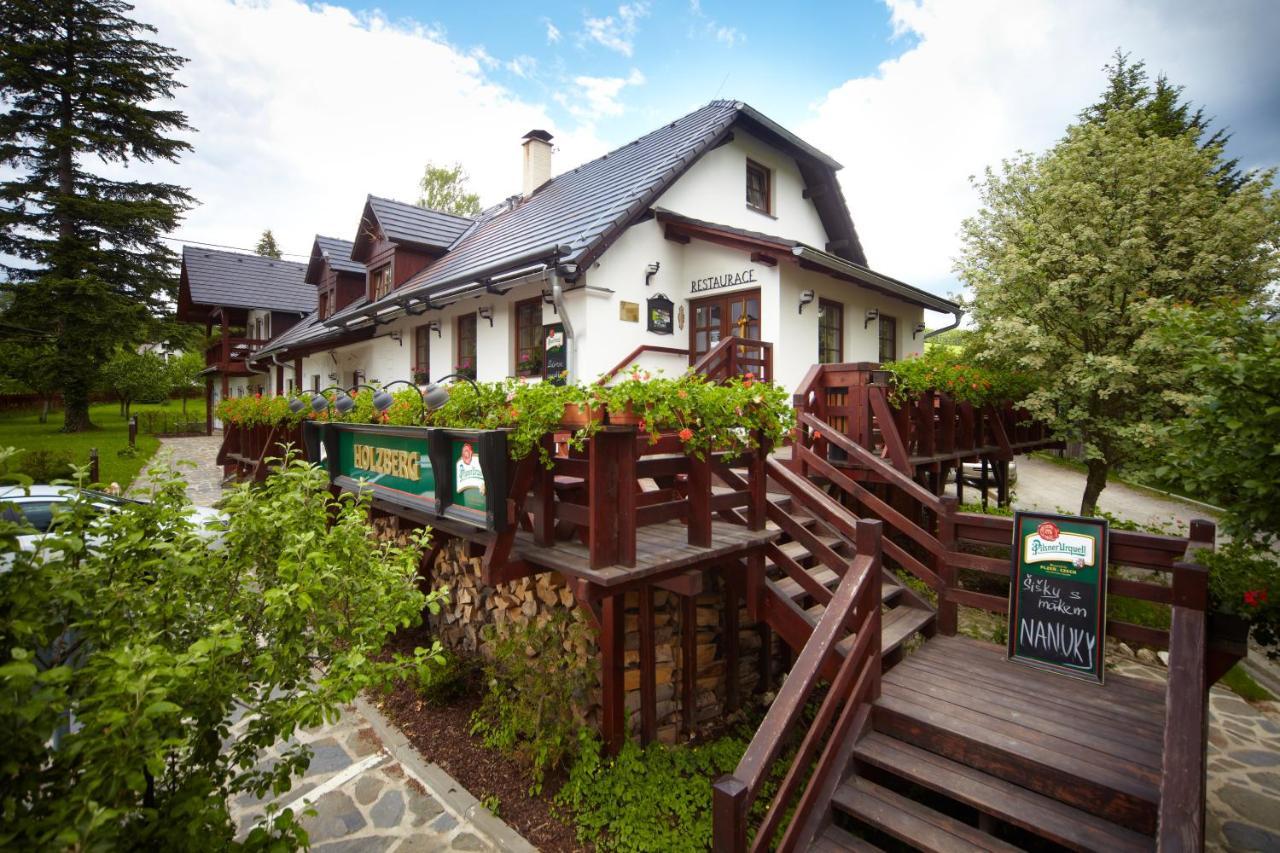 Wellness Hotel Holzberg Suchá Rudná Exterior foto